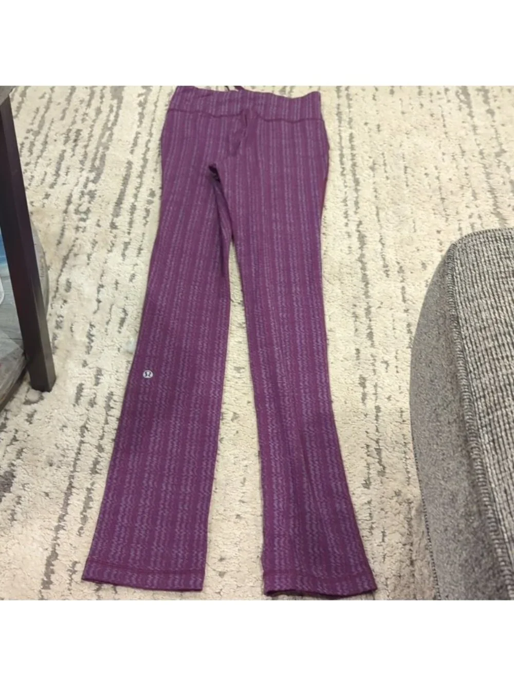 Lululemon Skinny Will Pant *Textured Ziggy Wee September Plum